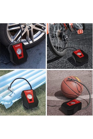 Kobb Kb100 12volt 100 Psı Analog Göstergeli Hava Lastik Şişirme Pompası