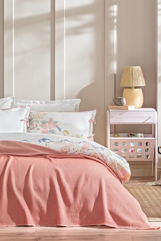 Ella Çift Kişilik Pike - Mercan