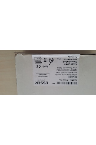 Esser By Honeywell Yangın Butonu