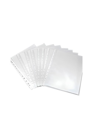 N'pratik Şeffaf Poşet Dosya - 1 Paket 100 Adet Dayanıklı Ve Kullanışlı