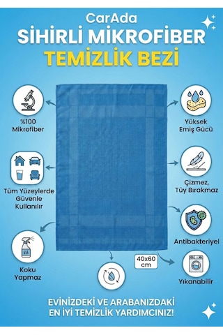 40x60cm Sihirli Mikrofiber Temizlik Bez, Cam Ayna Temizlik Bezi Parlak Cam Yüzey Temizlik Bezi Diğer