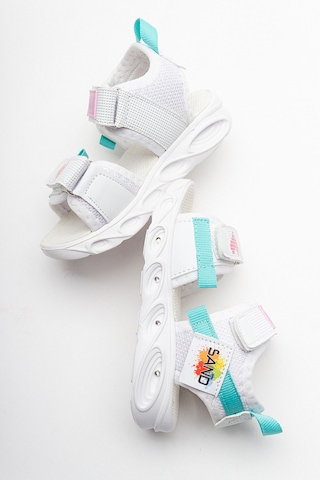 Mnpc Kız Çocuk Beyaz Işıklı Anatomik Hafif Spor Sandalet 24y3s98541 Beyaz