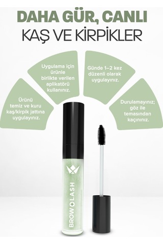 Uraw Browlash Mavi Iksir Kaş & Kirpik Serumu