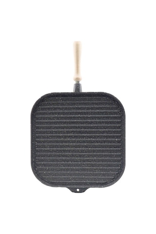 Eda Granit Grill Çift Taraflı Izgara Ve Gözleme Tavası 36 Cm.