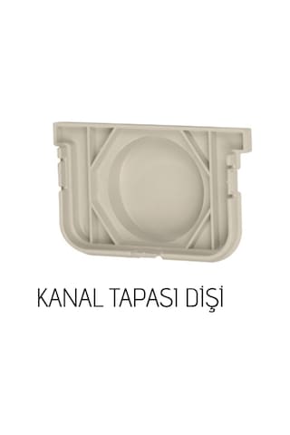200X145X1000 Plastik Drenaj Kanalı Havuz Izgarası Su Oluğu Tapa