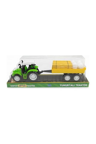 Yumurtalı Traktör Seti Yeşil