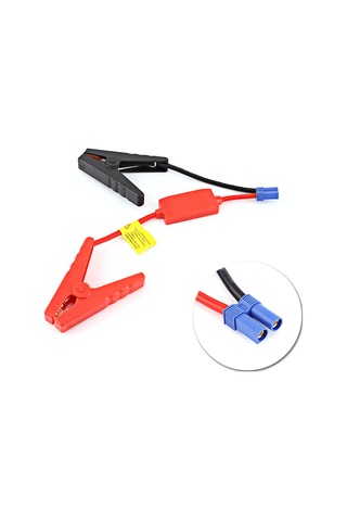 Ximistore9 Araba Acil Başlatıcı Batarya Kablosu, Ters Şarj Koruma Modülü, 160a 10 Awg Silikon Tel, Çift Tırnak Klemp, Ec5 Bağlantı, Kolay Kurulum