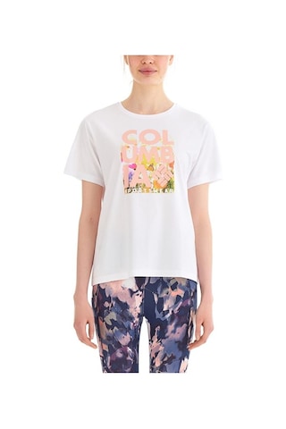Columbia Csc Floral Blur Kadın Kısa Kollu T-shirt Cs0315-100 001