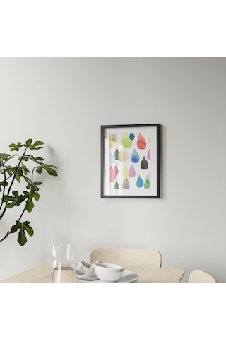 Siyah Çerçeve, Siyah, 40x50 Cm