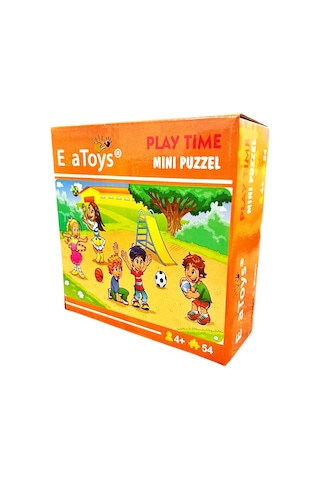Ahşap Play Time Mini Puzzle 4 Yaş 54 Parça