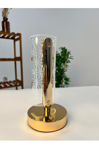 Favora Erkaya Usb Şarjlı Dokunmatik Led Lamba Model 4 Şeffaf