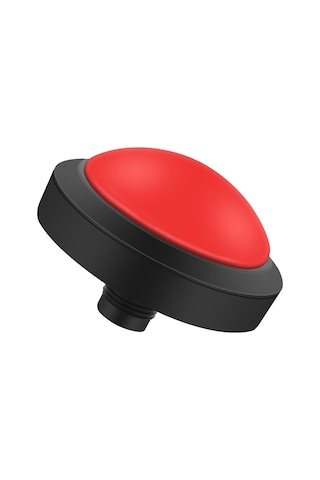 Kangvka Kırmızı 100mm Büyük Düğme - Led Işık Ve Üç Ayaklı Mikro Anahtar İle - Oyun Makinaları Ve Otomatlar İçin Dıy Montajlı