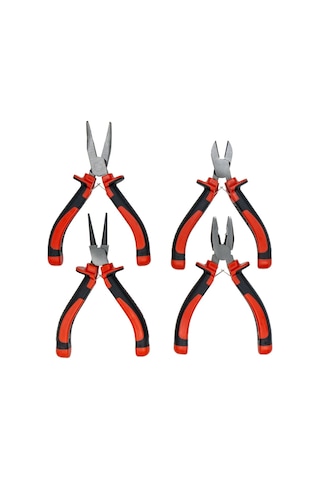 5406 Mini Elektronikçi Yankeski Pense Kargaburun Seti 4 Parça