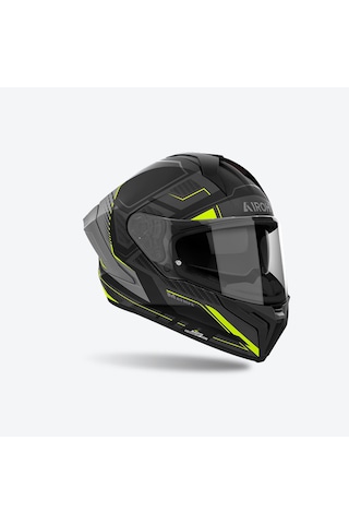 Aıroh Matryx Rocket Kask Siyah Sarı