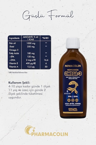 Omega 3 150 Ml Şurup