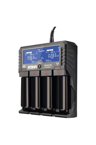 Xtar Dragon Vp4 Plus Li-ion / Nı-cd / Nı-mh Pil Şarj Cihazı