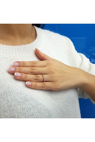 Lova Pırlanta 5 Taşlı Şedu Yüzük - 1010278