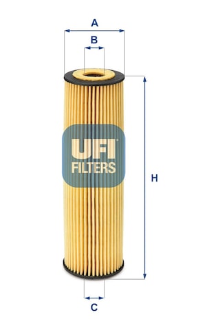 Ufı Ufi Yağ Filtresi C 200, Clk 200, E 200, Slk 200, Sprınter 25.050.00