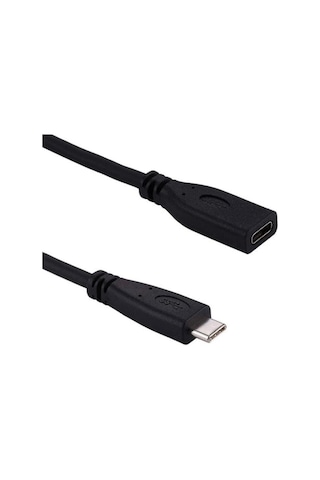 50 Cm Type-C Usb 3.1 Dişi Erkek Uzatma Kablosu 50Cm Typec Uzatma