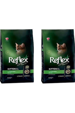 Reflex Plus Kitten Tavuklu Yavru Kedi Maması 2 x 1500 G