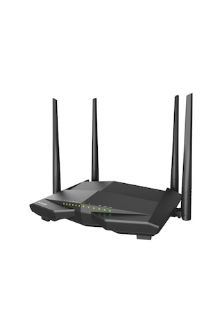 Tenda V12 Ac1200 ADSL/VDSL 1200 Mbps Kablosuz 4 Port Modem/Router