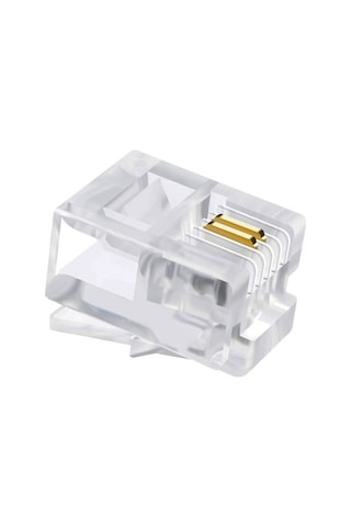 RJ11 Konnektör Jack 100 Adet
