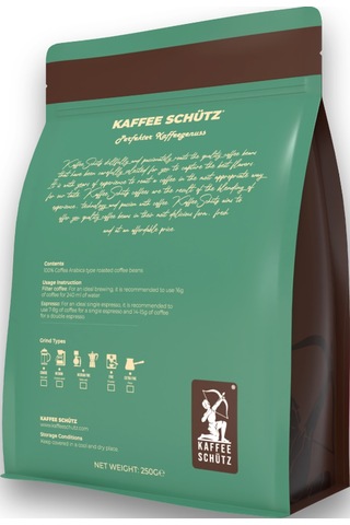 Kaffee Schütz Guatemala Çekirdek Kahve 250 G