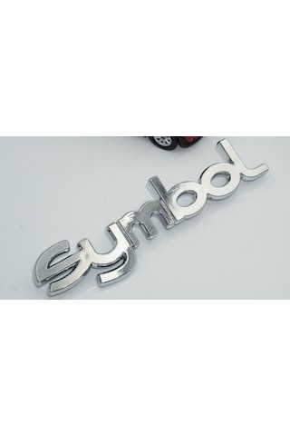 Renault Clio Symbol Bagaj 3M 3D Krom Abs Logo Amblem