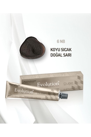 Evolution Saç Boyası 60 Ml No: 6nb Koyu Sıcak Doğal Sarı