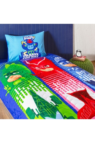 Lisanslı Pj Masks Power Up Tek Kişilik Yatak Örtüsü Seti 000000001000048892 Çok Renkli