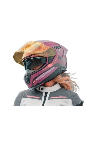 Nexx Y.100R Baron Kapalı Kask Mat Mor