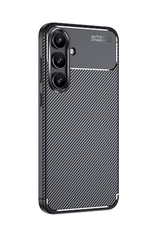 Galaxy S24 Fe Kılıf Zore Negro Silikon Kapak Siyah