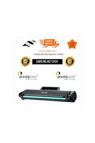 Prestijtonerr Samsung 104 Mlt-D104S Ml-1660 Ml-1670 Ml-1675 Uyumlu Toner Çipli