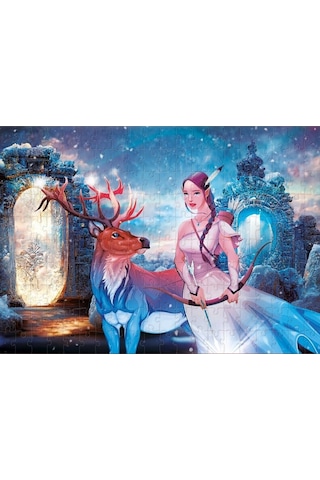 Star Puzzle 200 Parçalık Çocuk Puzzle/yapboz - Kuzeyin Prensesi 1 Adet