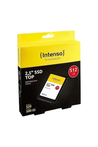 Intenso 512gb 3812450 520- 500mb/s Ssd Sata-3 Dısk