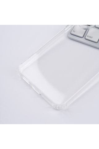 Samsung Galaxy Uyumlu S25 Kılıf 2mm Anti Shock Silikon Şeffaf