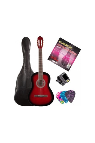 Almira Mg917-rds Tam Boy Yetişkin Klasik Gitar Seti