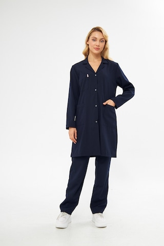 Alpaka Hastane Bayan Lacivert Önlük