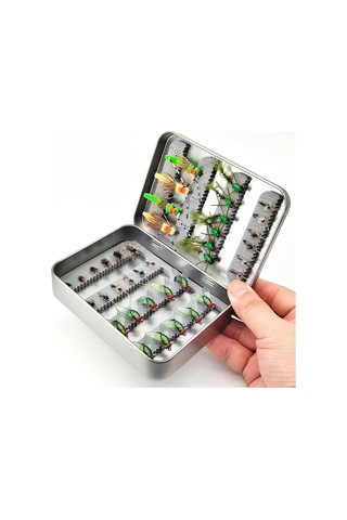 Dolıty Sinekler Depolama Kutusu Sınıflandırılmış Orta