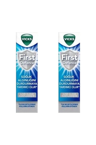 Vicks First Defence 15 Ml 2'Li Burun Spreyi Vicks First Defence 15 Ml 2'Li Burun Spreyi