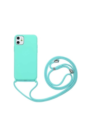 Apple Uyumlu iPhone 11 Kılıf Zore Ropi Kapak Turkuaz