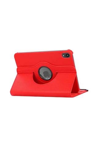 Apple Uyumlu iPad  Mini 7 2024 Redclick Dönebilen Yatay Dikey Standlı Kılıf Kapaklı Kılıf