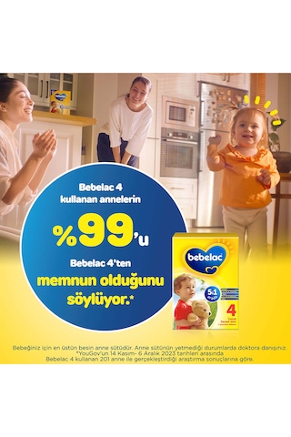 4 Çocuk Devam Sütü 1 Yaş+ 800 Gr X 2 Adet Ayıcık Hediyeli