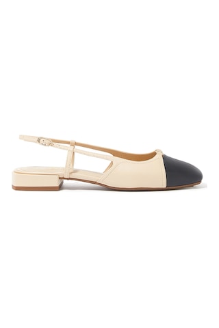 Sam Edelman Kara Slingback Düz Ayakkabılar Krem