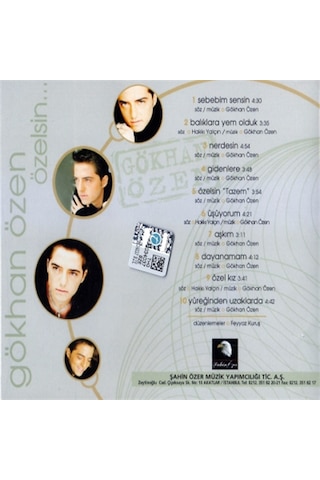 Gökhan Özen - Özelsin CD