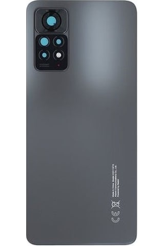 Redmi Note 11 Pro 4g Uyumlu Arka Pil Batarya Kapağı Kamera Lensli - Siyah