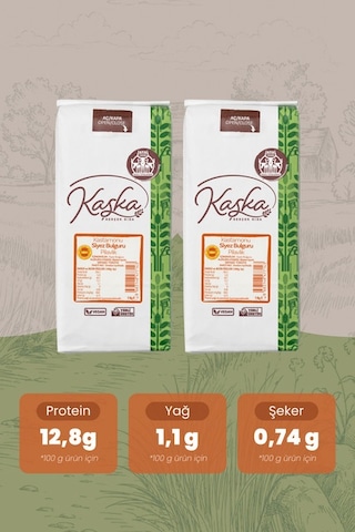 Kaşka Kastamonu Siyez Bulguru Pilavlık 2 KG 93 - 1