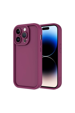 Apple Uyumlu iPhone 14 Pro Max Kılıf Kamera Korumalı Ananas Kapak