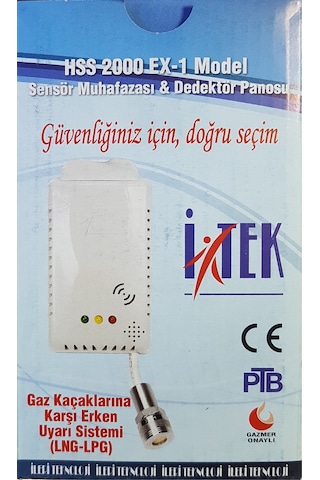 Itek Hss2000 Ex - 1 Model Exproof Gaz Alarm Cihazı