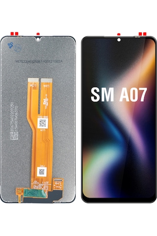 Samsung Uyumlu Galaxy A07 Lcd Ekran Dokunmatik Çıtasız